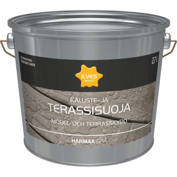 ILVES KALUSTE- JA TERASSISUOJA HARMAA 2,7 L