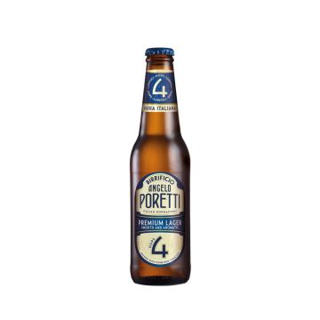 BIRRIFICIO ANGELO PORETTI 4 LAGER 5% KLP 330 ML