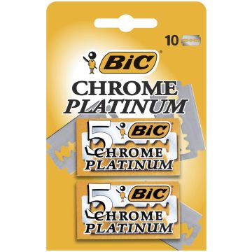 BIC PARTATERÄ CHROME PLATINIUM 10KPL 10 KPL