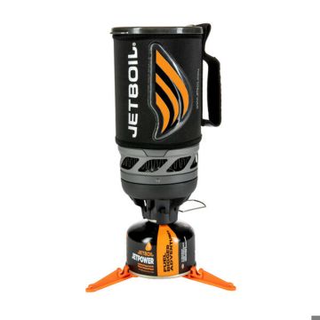 JETBOIL FLASH 2.0 PCS MATKAKEITIN PIEZOLLA 1,0L MUSTA 9000 BTU