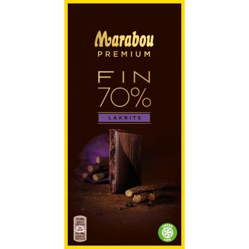 MARABOU PREMIUM SALTY LIQUORICE 100 G MARABOU PREMIUM SALTY LIQUORICE 100 G