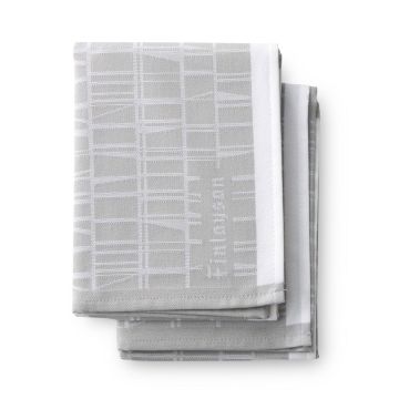 FINLAYSON KEITTIÖPYYHE CORONNA HARMAA 2KPL 50X70