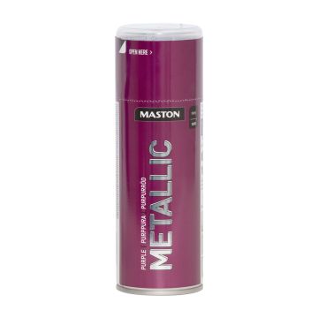 MASTON SPRAYMAALI METALLIC PURPPURA 400 ML