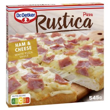DR. OETKER RUSTICA PIZZA HAM&CHEESE 545 G