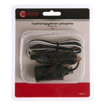 C-PWR TUPAKANSYTYTTIMEN JATKOJOHTO 1M 1KPL