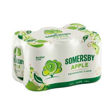 SOMERSBY 4,5% APPLE 0,33 TLK 6-PACK 1,98 L