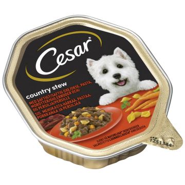 CESAR COUNTRY HÄRÄNLIHA, PASTA&PORKKANA 150 G CESAR COUNTRY HÄRÄNLIHA, PASTA&PORKKANA 150 G