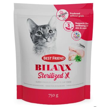BEST FRIEND BILANX KISSAN TÄYSRAVINTO VILJATON STERILOITU 750