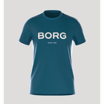 BÖRN BORG M. T-PAITA LOGOLLA XXL CRYSTAL TEAL