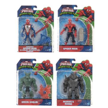 SPIDERMAN WEB CITY 6" FIGURES ASST.