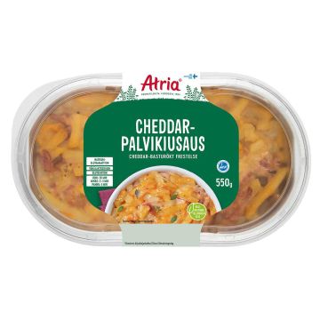 ATRIA CHEDDAR-PALVIKIUSAUS 550 G