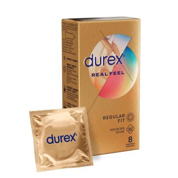 DUREX REALFEEL LATEKSITON KONDOMI 8 KPL