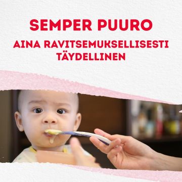 SEMPER HEDELMÄPUURO 8KK PÄÄRYNÄ BANAANI 480 G