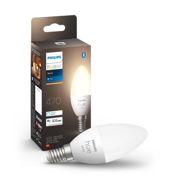 PHILIPS HUE WHITE ÄLYLAMPPU 5.5W B39 E14 470L 2700K