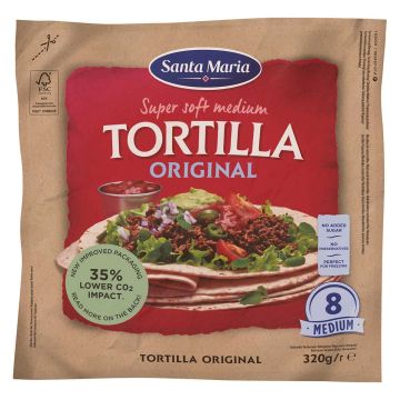 SANTA MARIA TEX MEX TORTILLA MEDIUM 320 G