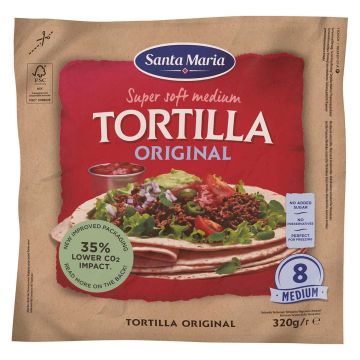 SANTA MARIA TEX MEX TORTILLA MEDIUM 320 G