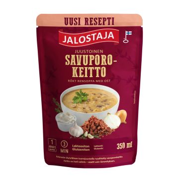 JALOSTAJA JUUSTOINEN SAVUPOROKEITTO 350 ML JALOSTAJA JUUSTOINEN SAVUPOROKEITTO 350 ML
