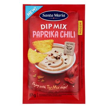 SANTA MARIA TEX MEX PAPRIKA CHILI DIP MIX 17 G