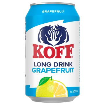 KOFF LONG DRINK 5,5% GRAPEFRUIT TLK 330 ML