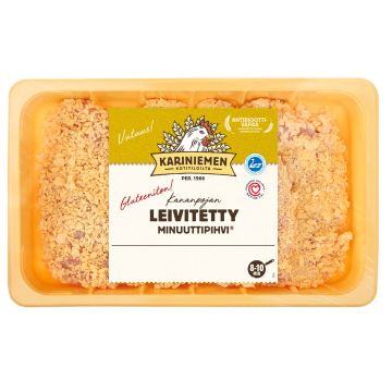 KARINIEMEN KP MINUUTTIPIHVI LEIVITETTY 600 G