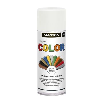 MASTON SPRAYMAALI COLOR MATTAVALKOINEN 400 ML