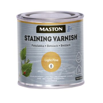 MASTON WOODMIX PETSILAKKA VAALEA MÄNTY 250 ML