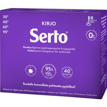 SERTO KIRJO PYYKINPESUJAUHE 1,35KG 1,35 KG