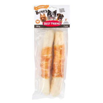 BEST FRIEND BONES PURURULLA KANAFILEELLÄ 20CM 2KPL 120 G