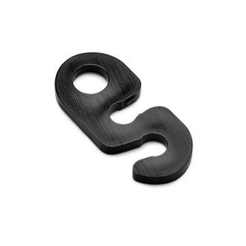 S-KOUKKU / RIPUSTUSLENKKI PVC MUSTA