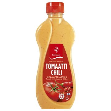 SAARIOINEN TOMAATTI-CHILI SALAATTIKASTIKE 345 ML