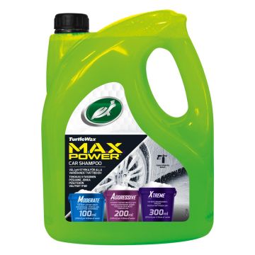 TURTLE WAX MAX POWER CAR WASH SHAMPOO 4 L