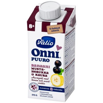 VALIO ONNI BANAANI- MUSTAHERUKKAPUURO UHT 215 ML