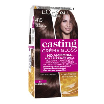 LOREAL CASTING CRÉME GLOSS 415 ICED CHOCOLATE KESKIRUSKEA TUHKA