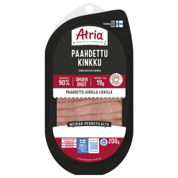 ATRIA OHUEN OHUT PAAHDETTU KINKKU 200 G