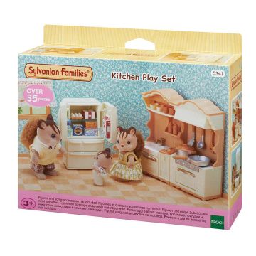 SYLVANIAN FAMILIES MAALAISTALON KEITTIÖ JÄÄKAAPILLA