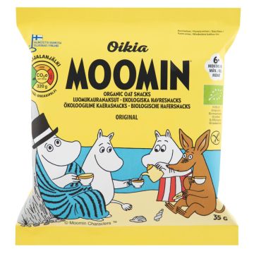 REAL SNACKS MOOMIN LUOMU KAURANAKSU 35 G