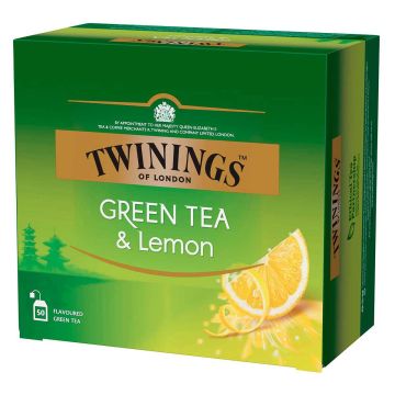 TWININGS VIHREÄ TEE SITRUUNA 50PS 80 G