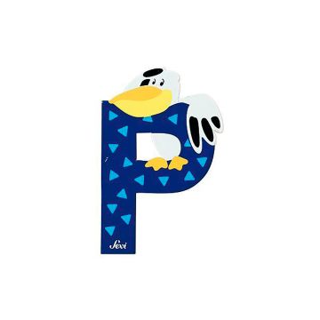 SEVI LETTER P PELICAN