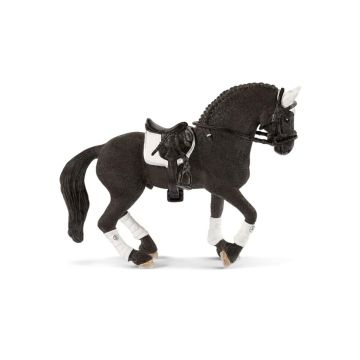 SCHLEICH FRISIAN STALLION RIDING