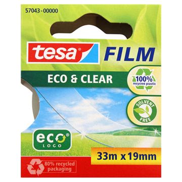 TESA TOIMISTOTEIPPI ECO & CLEAR 33MX19MM