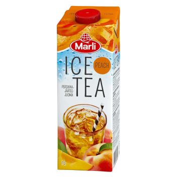 MARLI JUISSI ICE TEA PEACH JÄÄTEEJUOMA 1 L