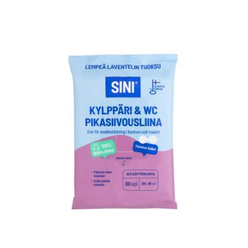 SINI WC&KYLPYHUONE PIKASIIVOUSLIINA 30 KPL 30 KPL