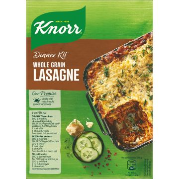 KNORR DINNER KIT WHOLE GRAIN LASAGNETTE 265 G