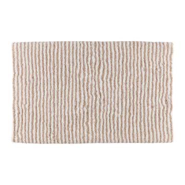 4LIVING KYLPYHUONEMATTO STRIPE BEIGE/VALKOINEN 50X80 CM