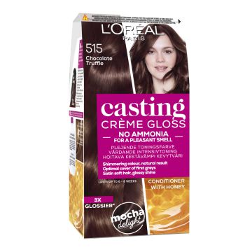 LOREAL CASTING CRÈME GLOSS 515 CHOCOLATE TRUFFLE VAALEANRUSKEA