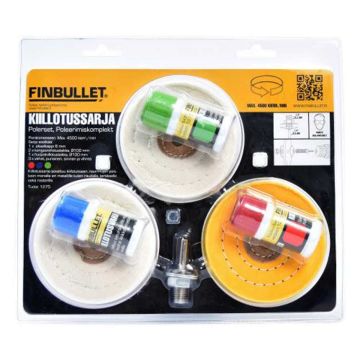 FINBULLET METALLINKIILLOTUSSARJA 100MM