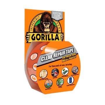 GORILLA TAPE CLEAR REPAIR KORJAUSTEIPPI KIRKAS 8,2 M