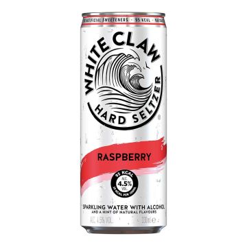 WHITE CLAW HARD SELTZER 4,5% RAPSBERRY TLK 330 ML