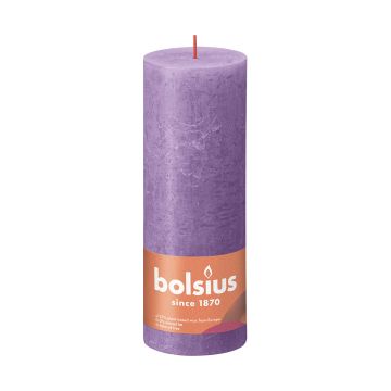 BOLSIUS PÖYTÄKYNTTILÄ 190/68 VIBRANT VIOLET