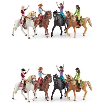 SCHLEICH HORSE CLUB HANNAH & CAYENNE